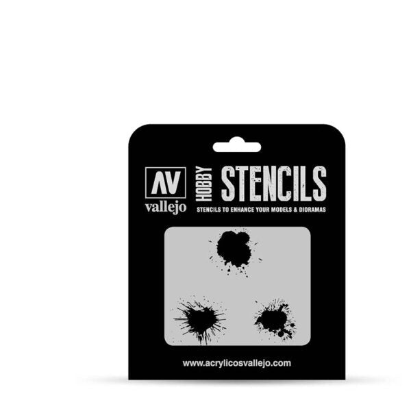 Vallejo - Hobby Stencil Paint Stains