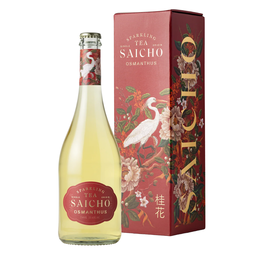 Saicho sparkling tea osmanthus