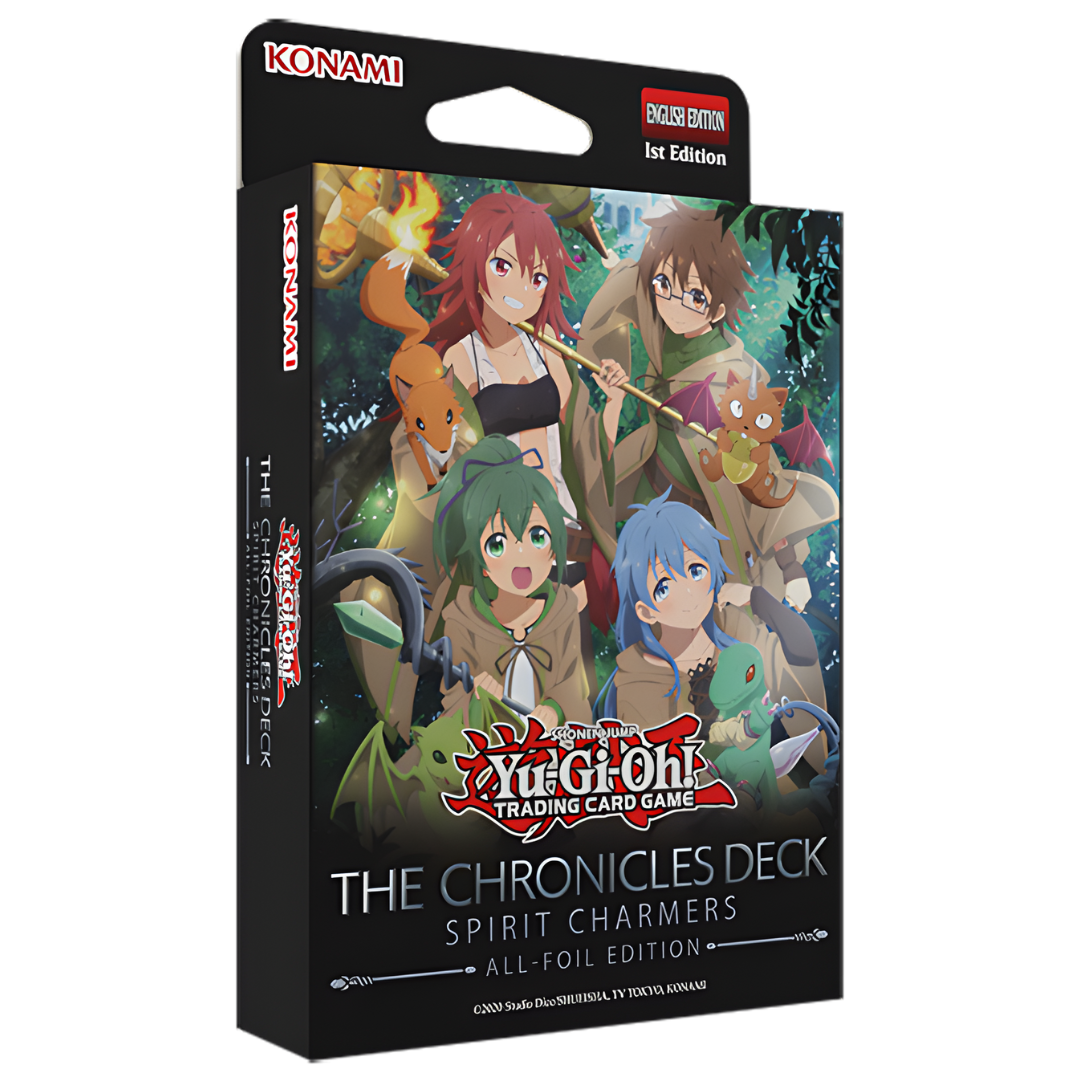 Yugioh The Chronicles Deck Spirit Charmers 51-card all foil ready to play deck based off of the new animation