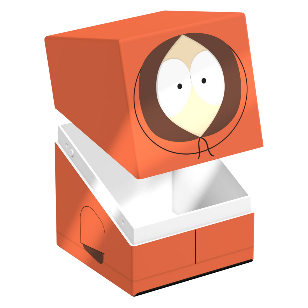 Ultimate Guard Squaroes 100+ South Park Kenny deck box for trading card games like Magic: The Gathering and Pokémon, offering premium card protection.