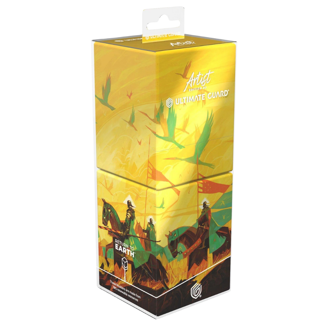 Ultimate Guard Boulder 100+ Duopack Dominik Mayer Artist Edition V3 deck boxes with matching full-art design and card storage.