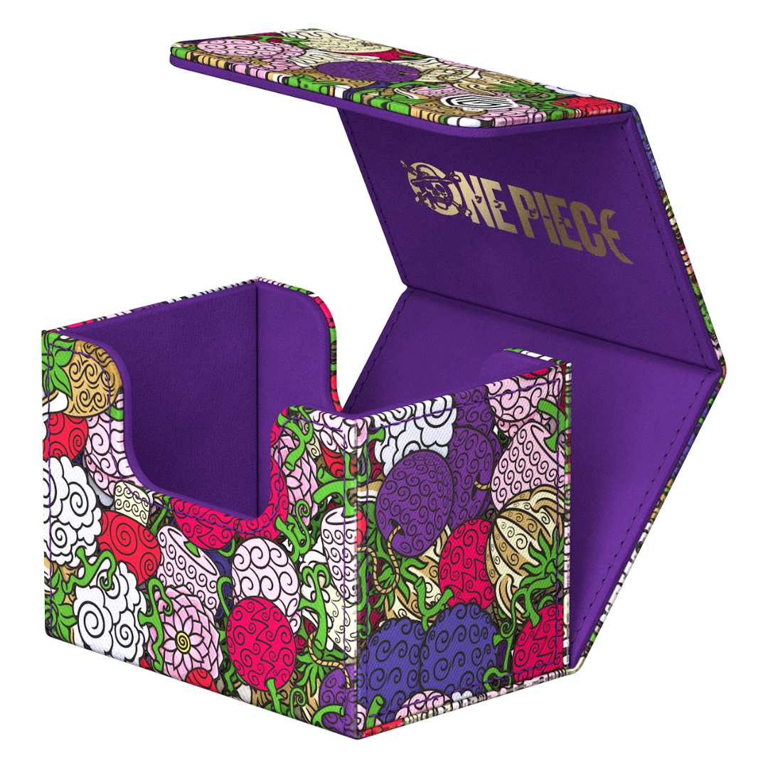 Ultimate Guard Sidewinder 80+ One Piece Devilfruit Pattern deck box for trading card storage and protection