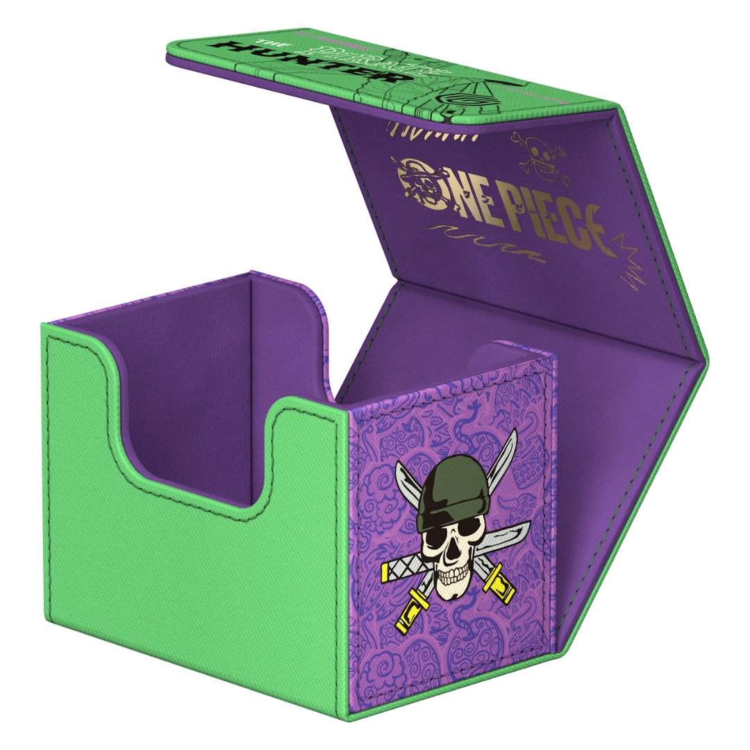 Ultimate Guard Sidewinder 80+ One Piece Zoro deck box for trading card storage and protection