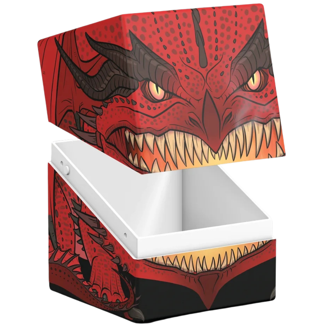 Ultimate Guard Squaroes 100+ Dungeons & Dragons Red Dragon deck box for trading cards