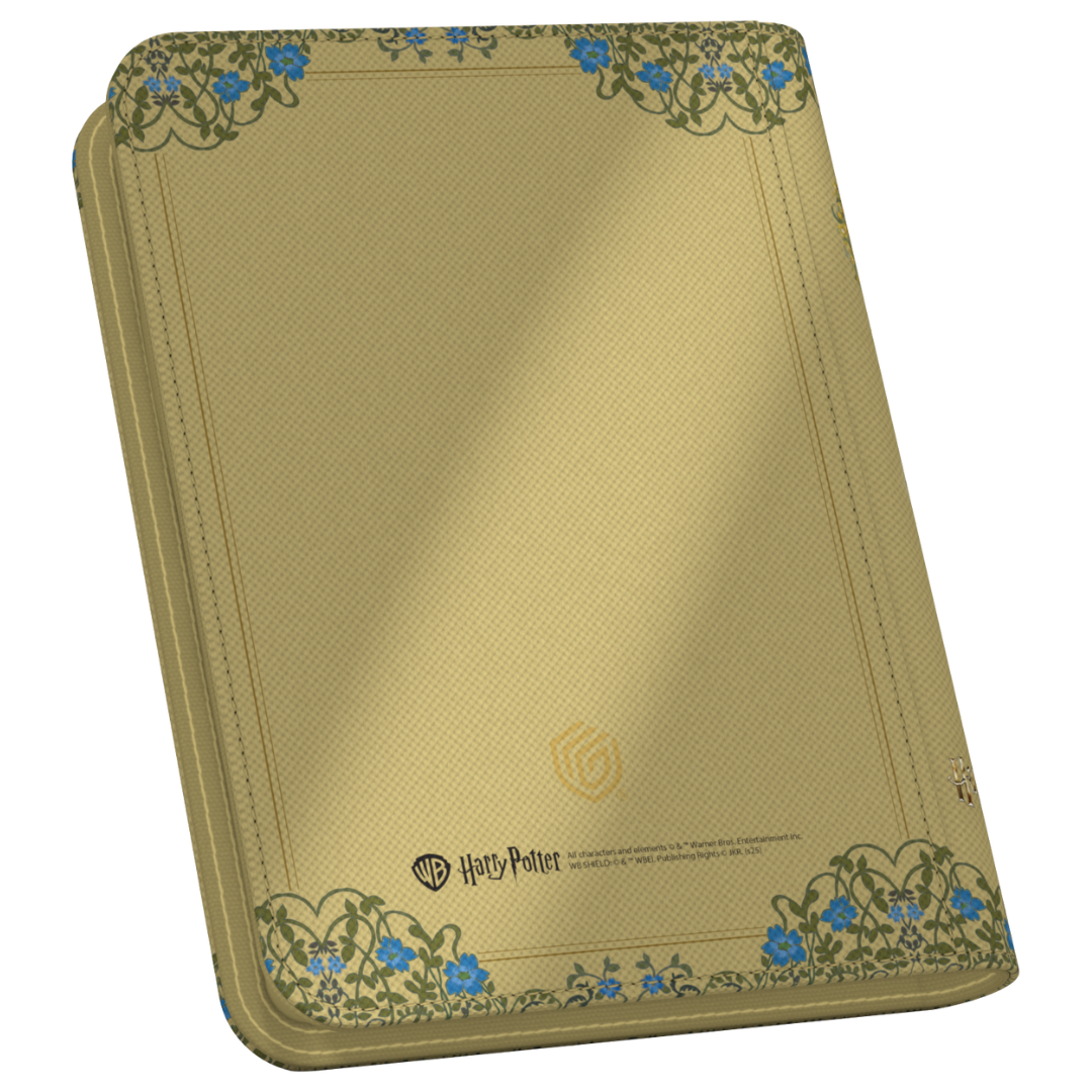 Ultimate Guard 4 Pocket Zipfolio binder Harry Potter Hufflepuff design