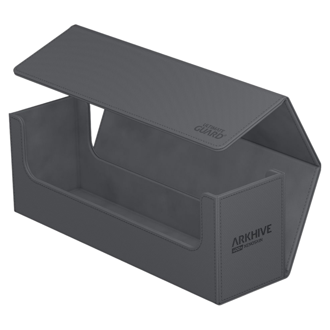 Ultimate Guard Arkhive 400+ grey Xenoskin deck storage case for trading card games