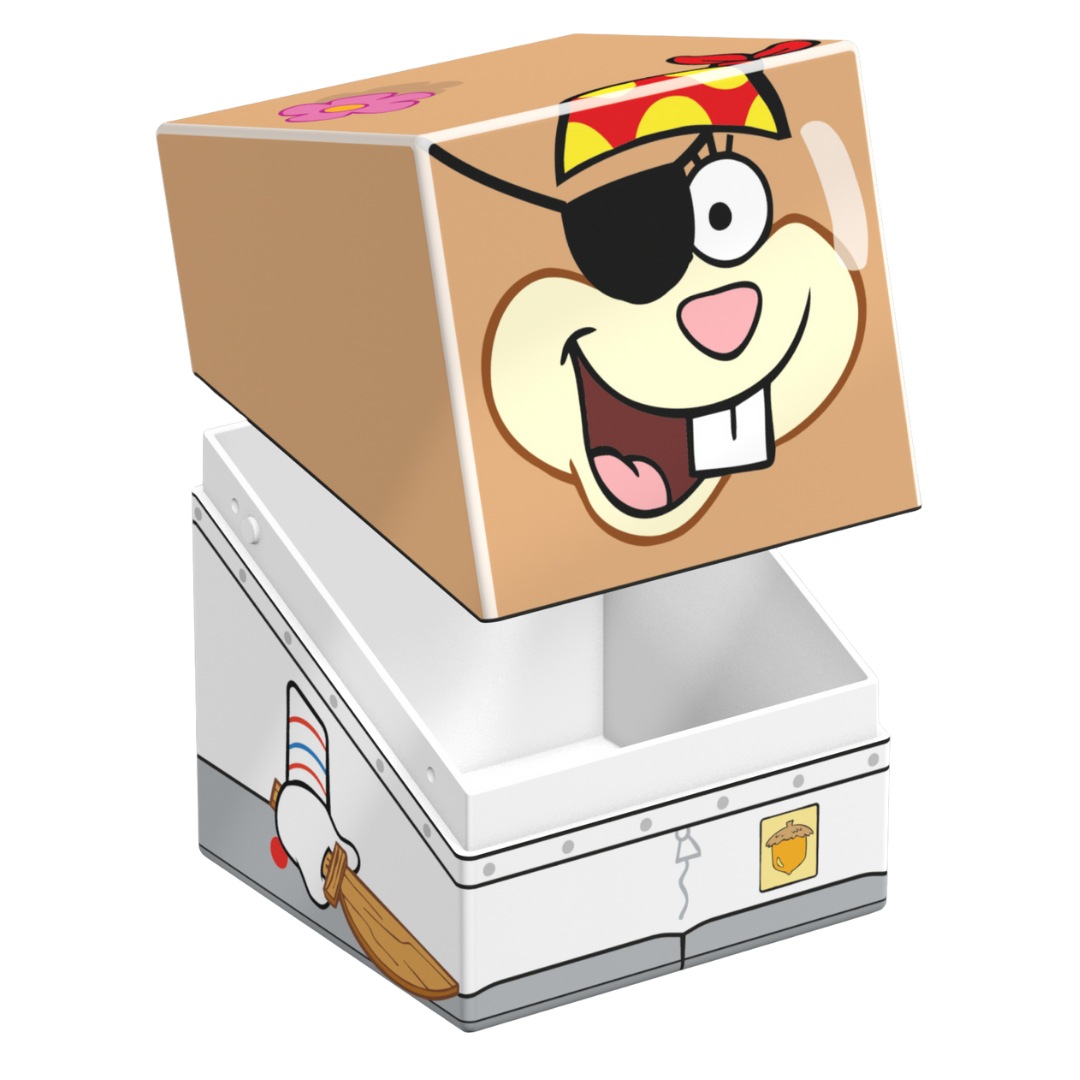 Ultimate Guard Squaroes 100+ Pirate Sandy deck box with SpongeBob SquarePants artwork