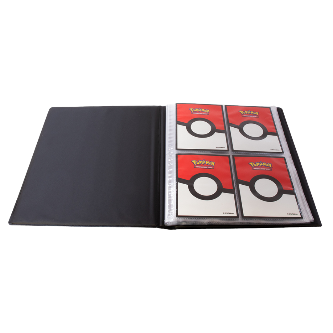 Ultra Pro 4-Pocket Portfolio Pokemon Pikachu 2025, durable card holder with Pikachu artwork, perfect for organizing and protecting Pokemon TCG cards.