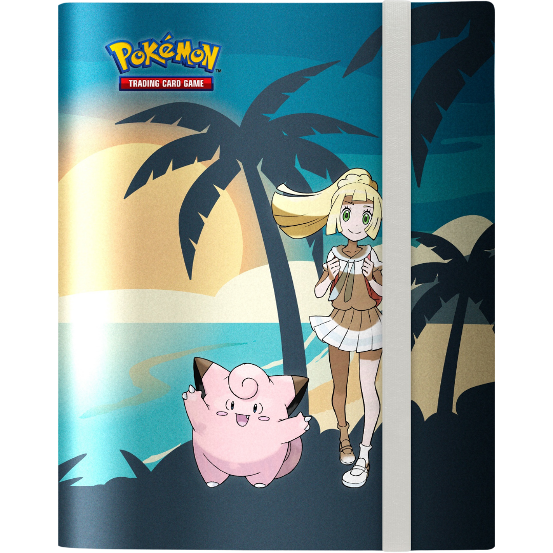 Ultra Pro Pokemon Lillie and Clefairy 9 Pocket Pro-Binder for trading card storage