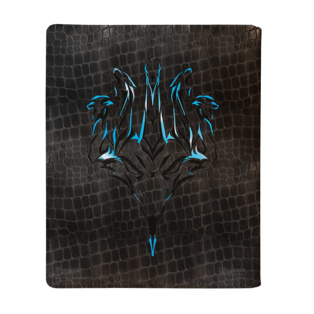 A back view of the Ultra Pro - 9 Pocket Zip Binder - Magic: the Gathering - Return To Tarkir 5 Clans