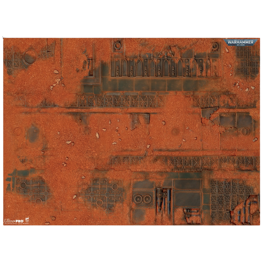 Ultra Pro Warhammer 40K Kill Team Service-Nexus Delta B premium battle mat for tabletop miniature gaming