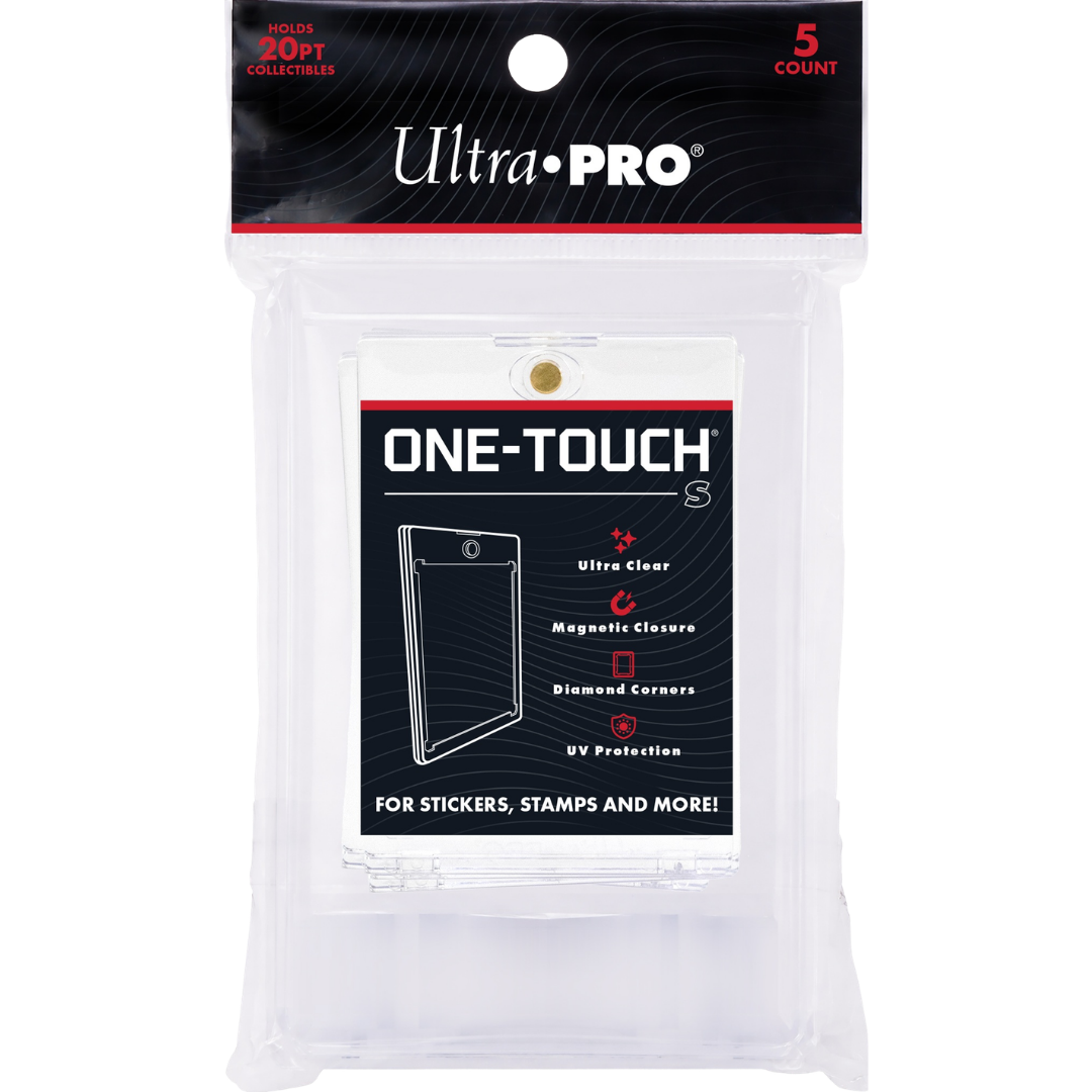 Ultra Pro One Touch S 5 pack magnetic card holders for trading cards