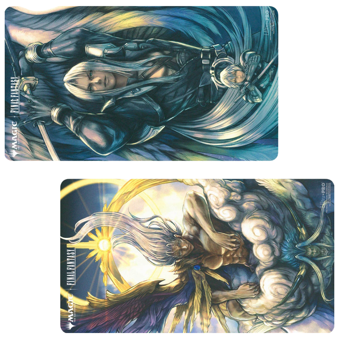 Ultra Pro double-sided MTG Final Fantasy O playmat premium reversible Magic the Gathering crossover gaming mat