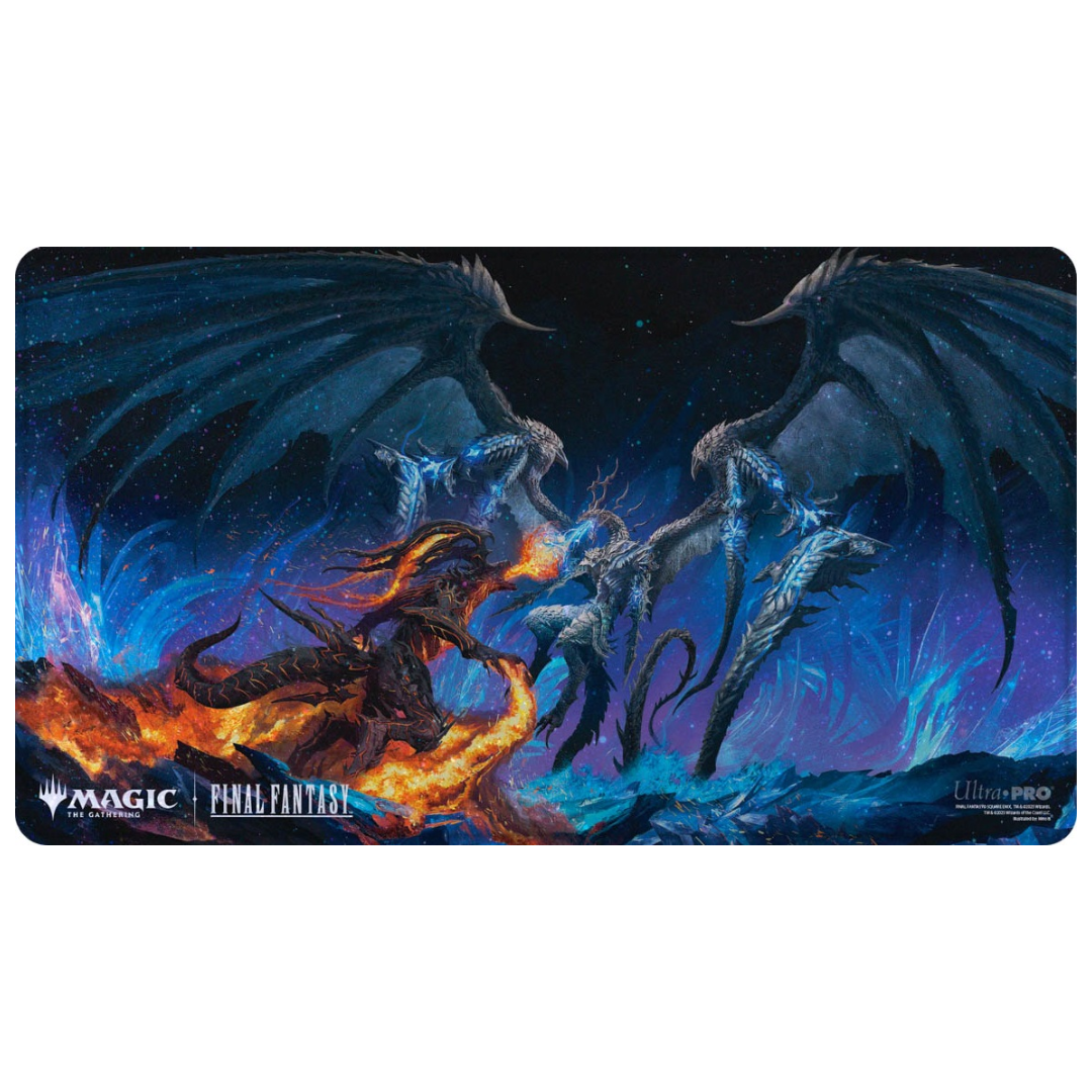 Ultra Pro holofoil MTG Final Fantasy playmat premium Magic the Gathering crossover collectible gaming mat