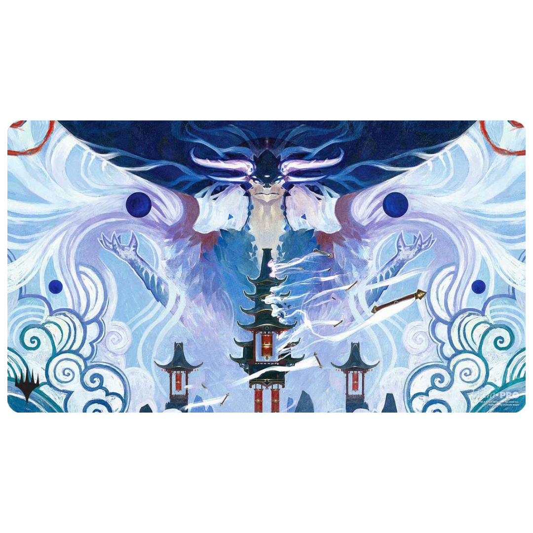 Ultra Pro MTG Return to Tarkir Jeskai Special Guest playmat, premium gaming surface with stunning Jeskai artwork and non-slip design for Magic: The Gathering players.