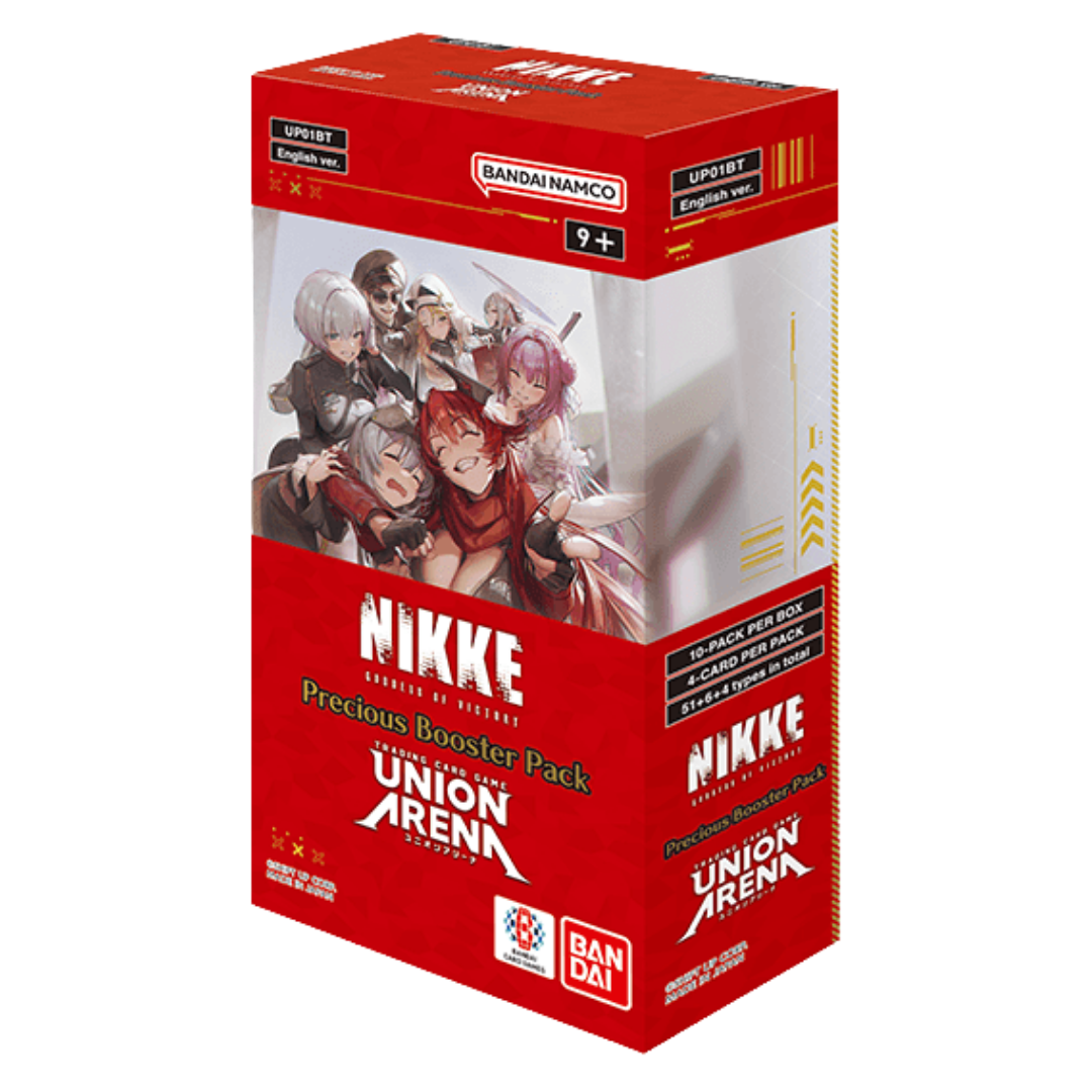 Union Arena Goddess of Victory NIKKE Precious Booster Display with 10 all-foil booster packs