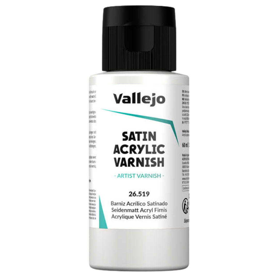 Vallejo - Auxiliary Permanent Satin Varnish 60ml