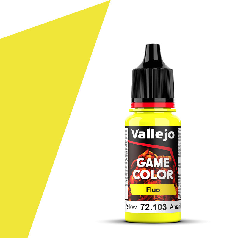 Vallejo - Game Color Fluorescent Yellow 18ml