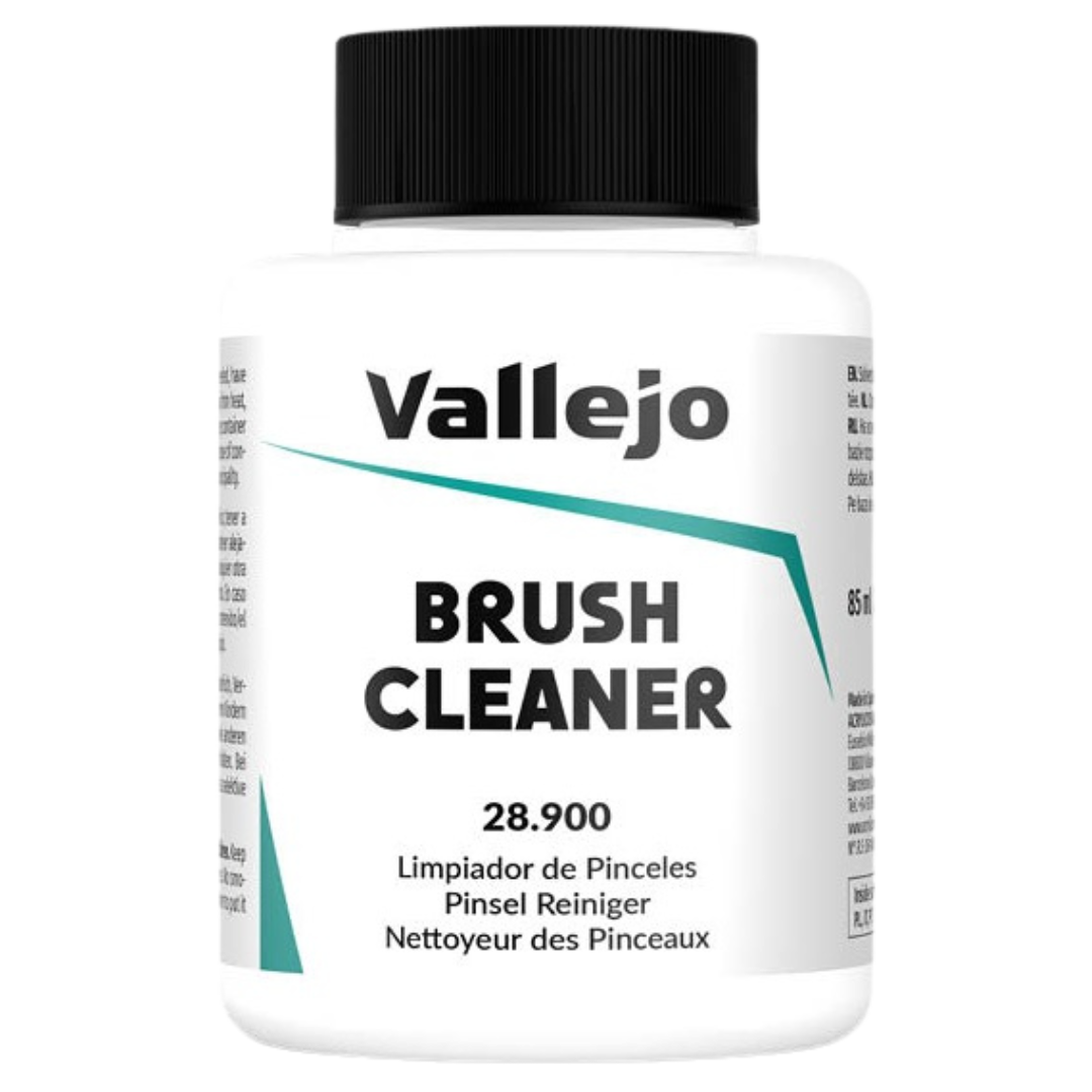 Vallejo Brush Cleaner – Safe brush cleaning solution for alcohol-based paints and fine sable brushes