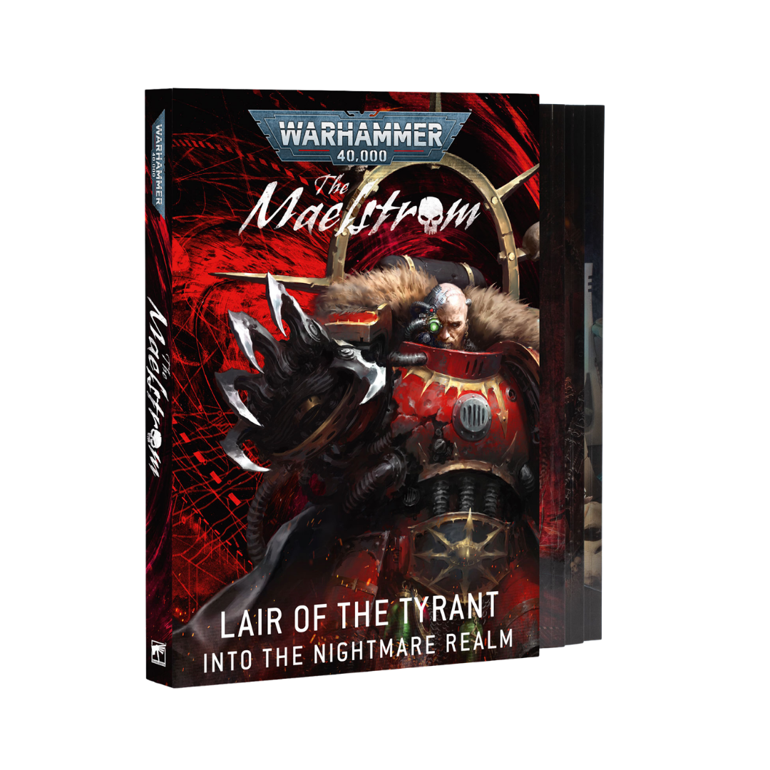 Warhammer 40,000 The Maelstrom Lair of the Tyrant narrative expansion slipcase book set
