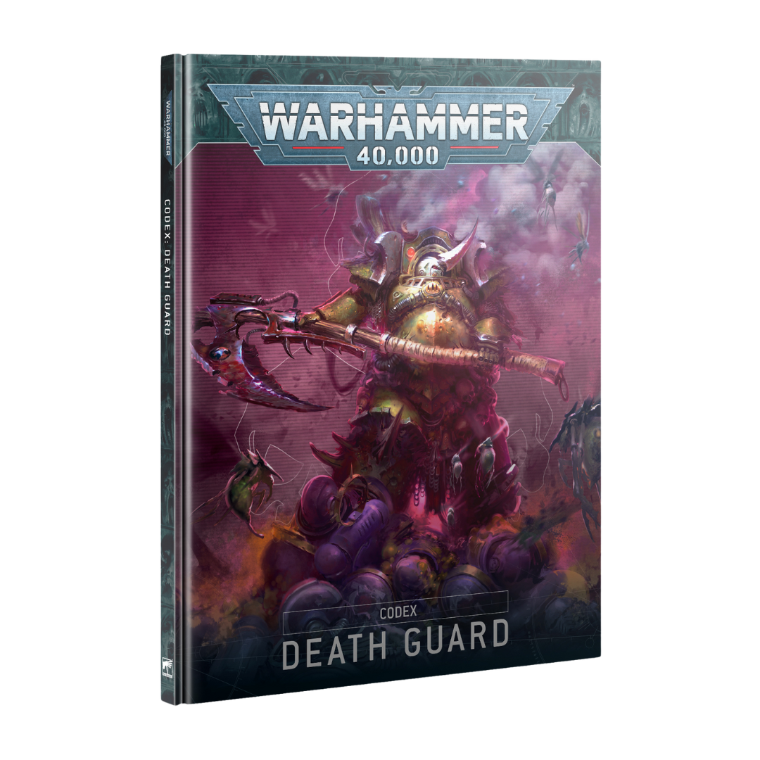 Warhammer 40K Codex Death Guard, complete rules and lore guide for commanding Nurgle’s resilient plague legions in grimdark tabletop battles.