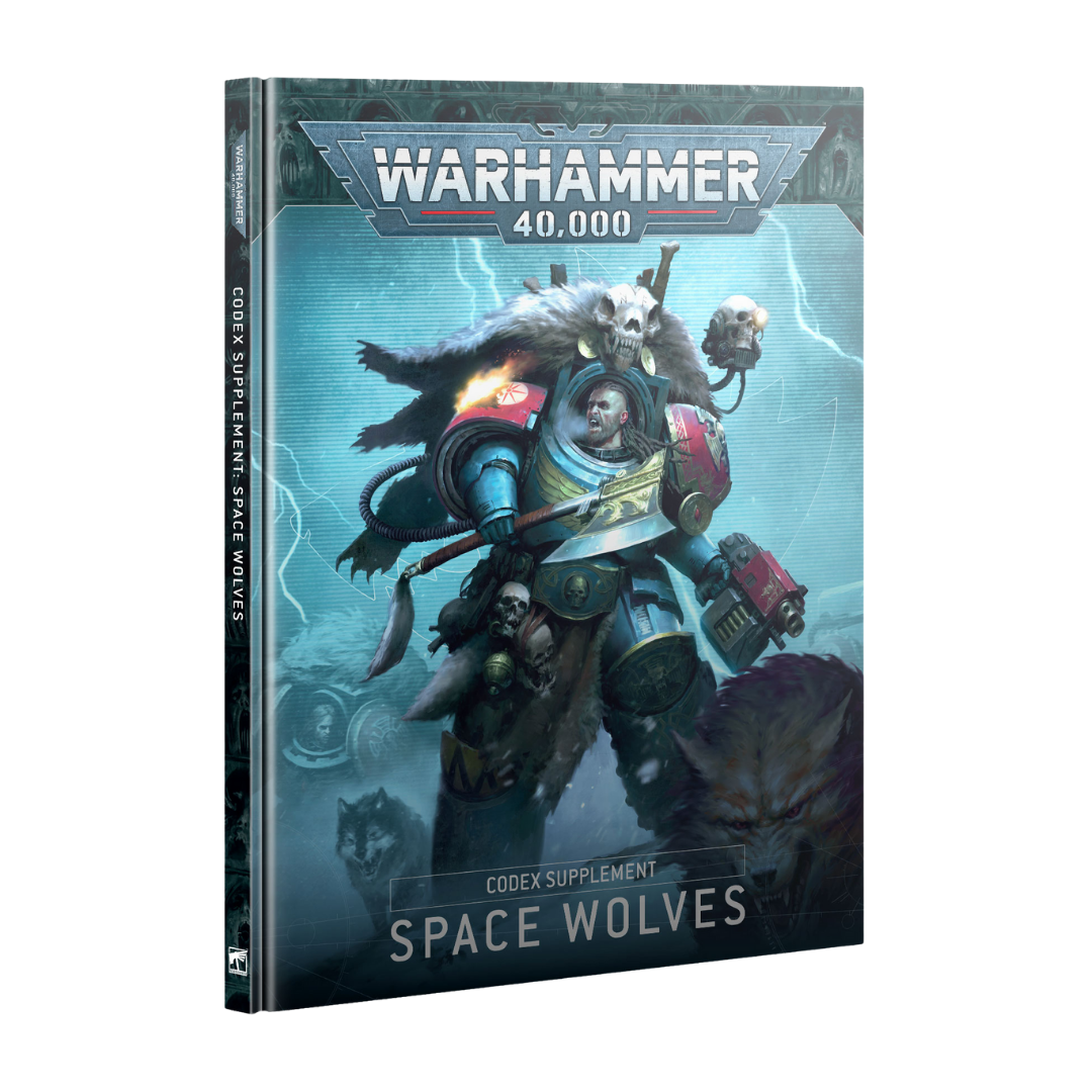 Warhammer 40k Space Wolves Codex Supplement book – free shipping in Canada over $199