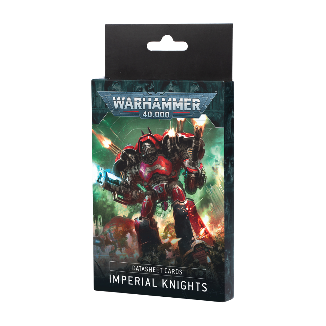 Warhammer 40k Imperial Knights Datasheet Cards pack