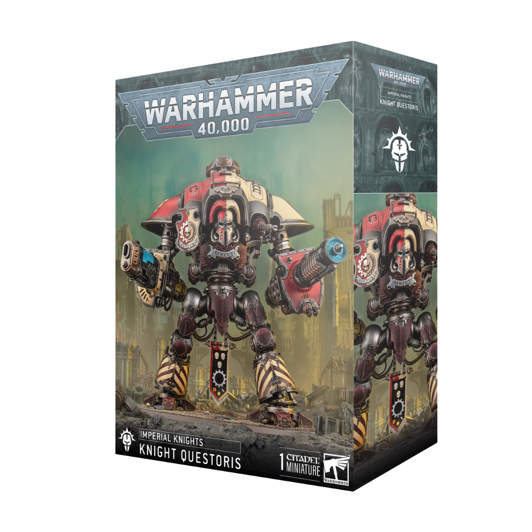 Warhammer 40k Imperial Knight Questoris plastic model kit box