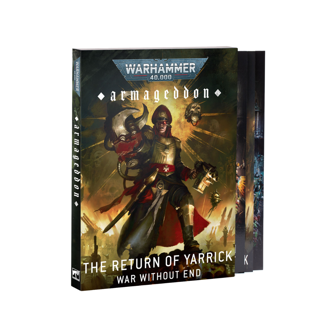Warhammer 40k Armageddon Return of Yarrick expansion rulebook lore and detachment rules set