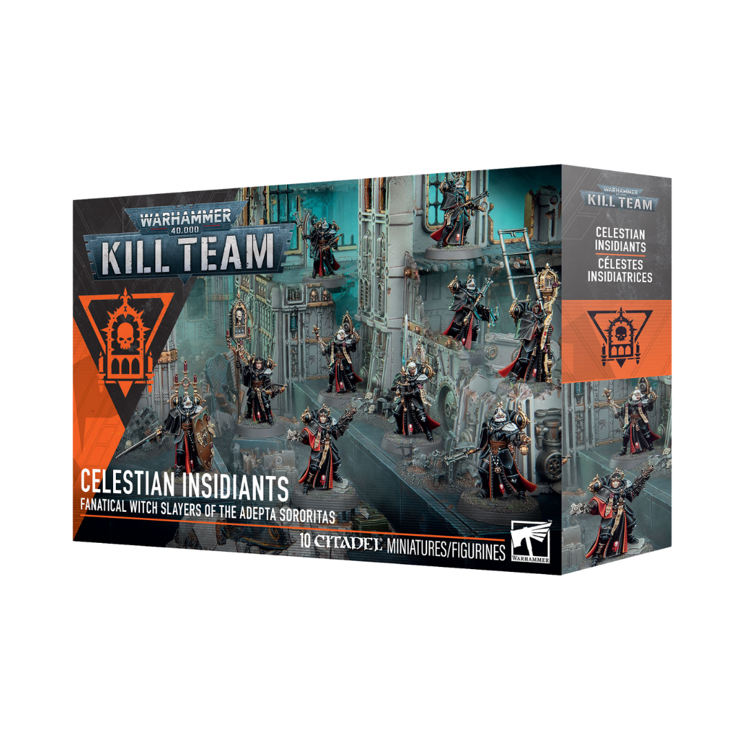 Warhammer 40k Kill Team Celestian Insidiants Adepta Sororitas miniature squad box set