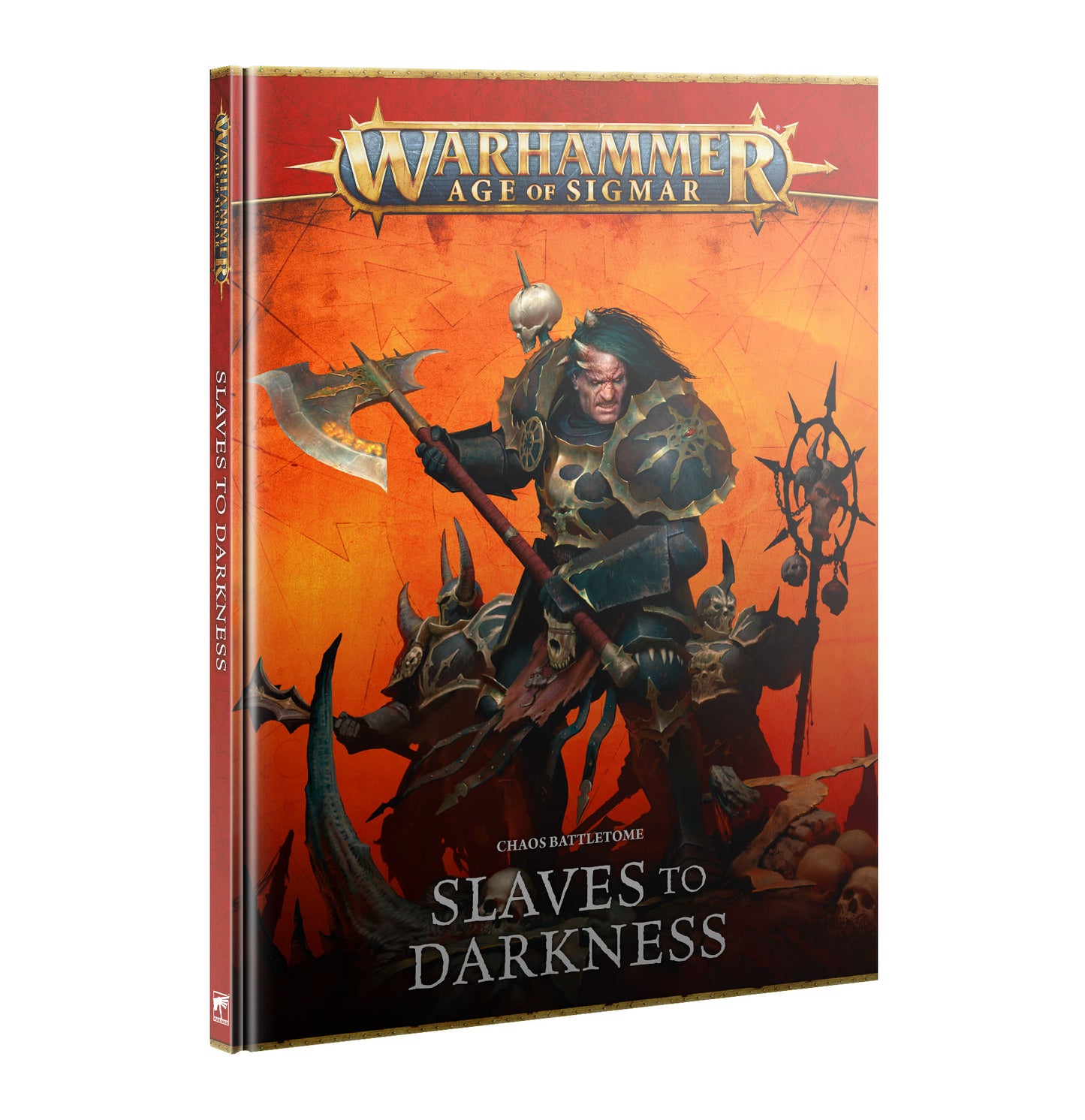 Warhammer Age of Sigmar Battletome: Slaves to Darkness - Official rulebook for the Slaves to Darkness faction, featuring lore, units, and strategies for Age of Sigmar.