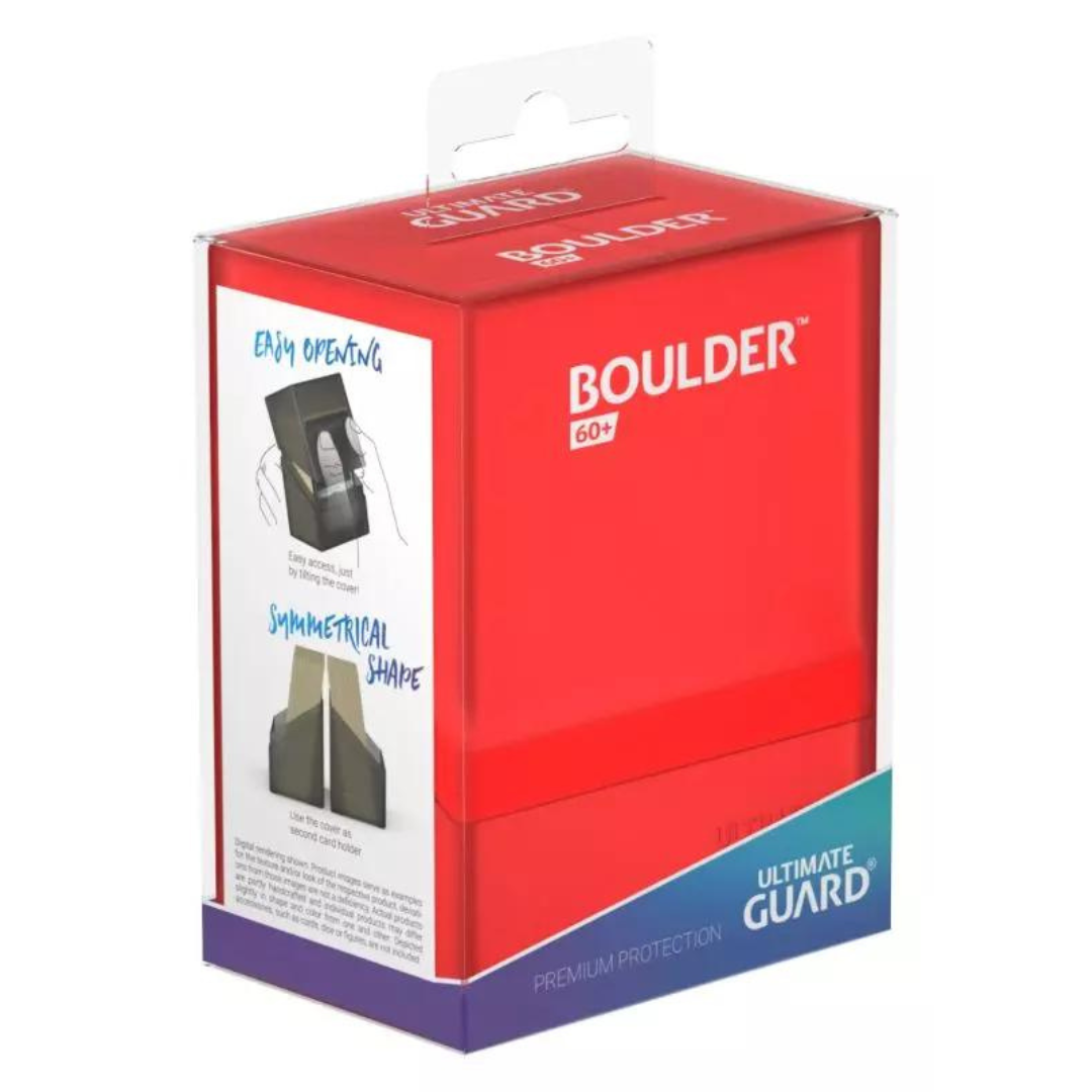 Ultimate Guard - Boulder 60+ Ruby (Red)