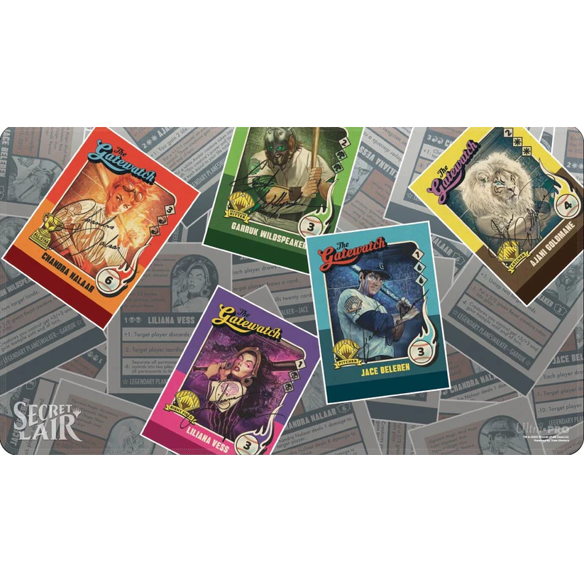 Ultra Pro - Playmat - MTG - Secret Lair - Baseball Stitched