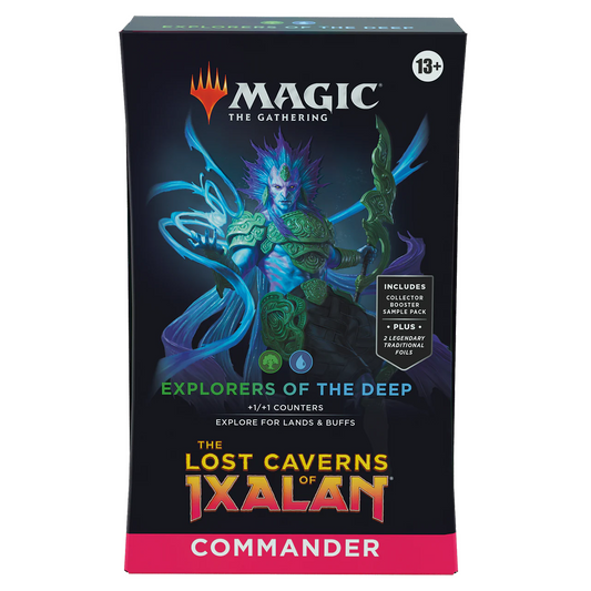 Magic: The Gathering Lost Caverns of Ixalan - Explorers of the Deep Commander Deck