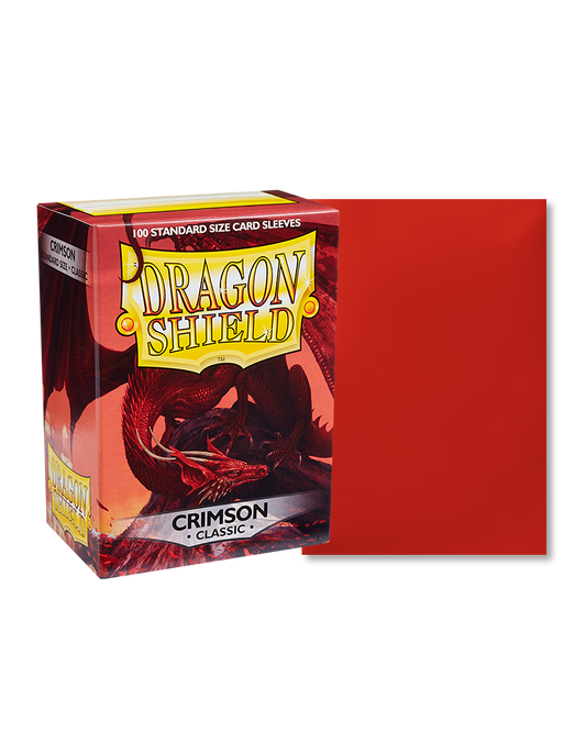 Dragon Shield - Sleeves -  Classic Crimson (100)