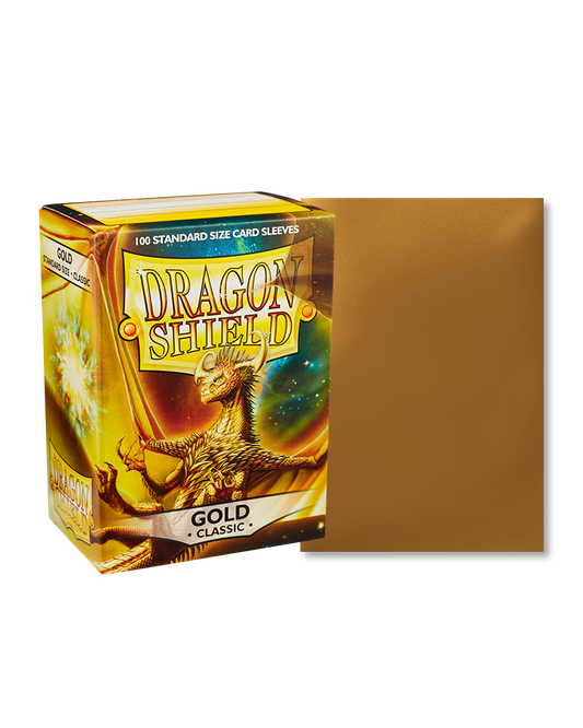 Dragon Shield - Sleeves -  Classic Gold (100)