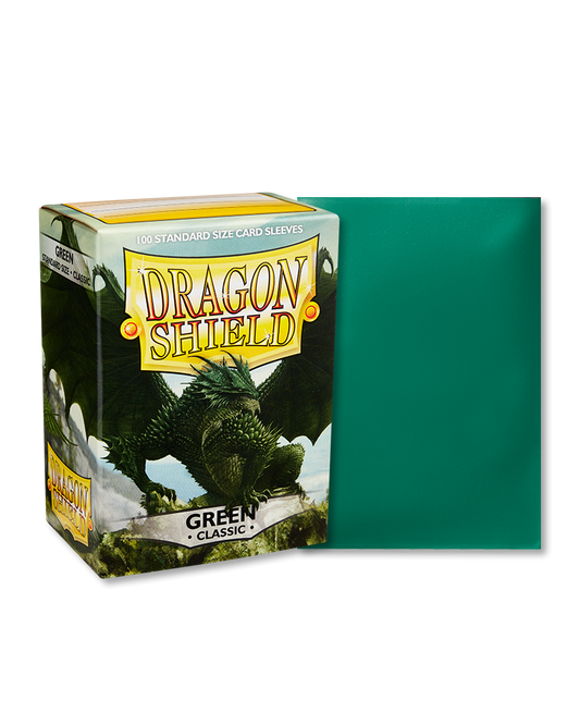 Dragon Shield - Sleeves -  Classic Green (100)