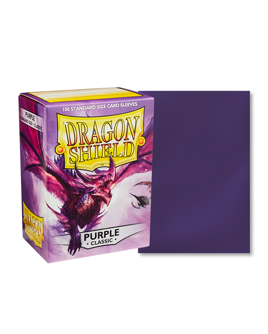 Dragon Shield - Sleeves -  Classic Purple (100)