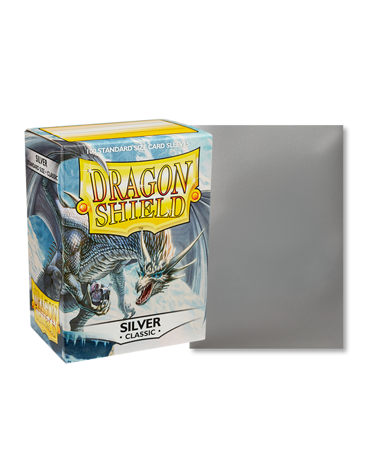 Dragon Shield - Sleeves - Classic Silver (100)