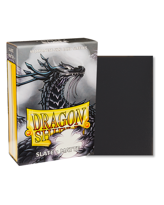 Dragon Shield - Sleeves -  Matte Slate Japanese (60)