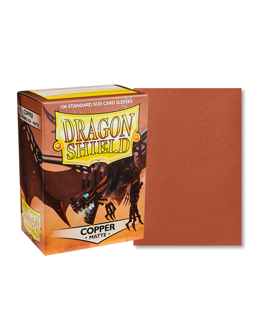 Dragon Shield - Sleeves -  Matte Copper (100)