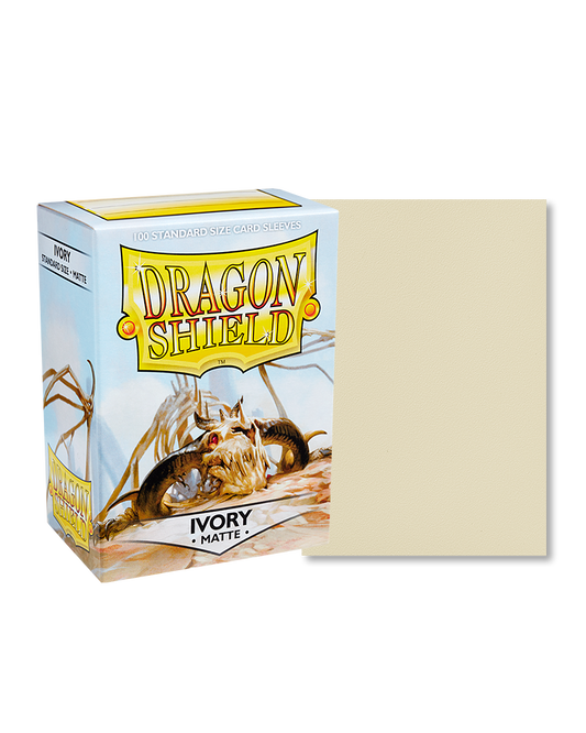 Dragon Shield - Sleeves -  Matte Ivory (100)