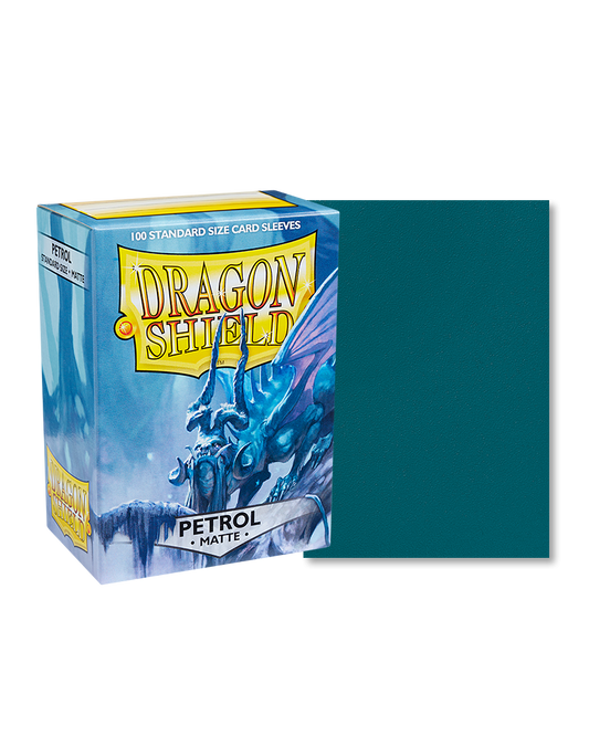 Dragon Shield - Sleeves -  Matte Petrol (100)