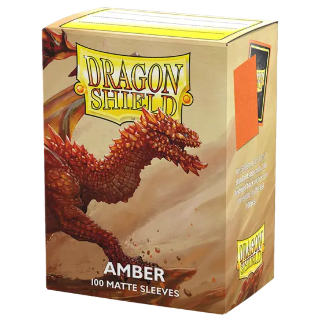 Dragon Shield - Sleeves - Matte Amber (100)