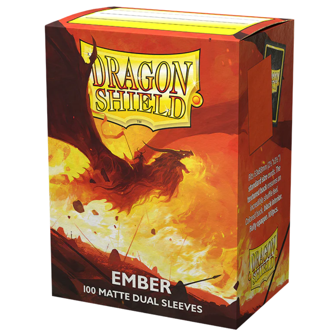 Dragon Shield - Sleeves - Matte Dual Ember (100)