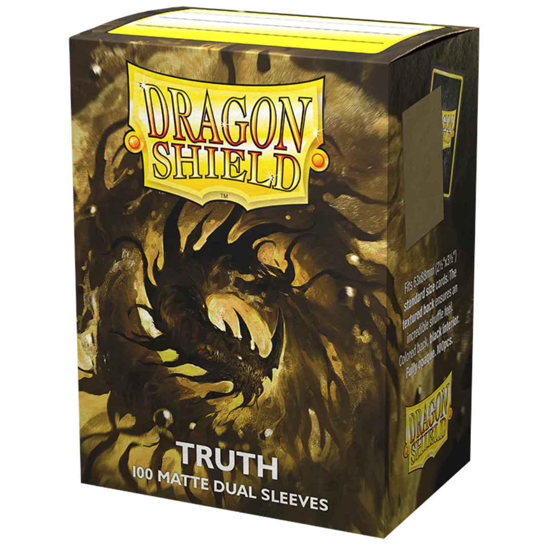 Dragon Shield - Sleeves - Matte Dual Truth (Gold) (100)