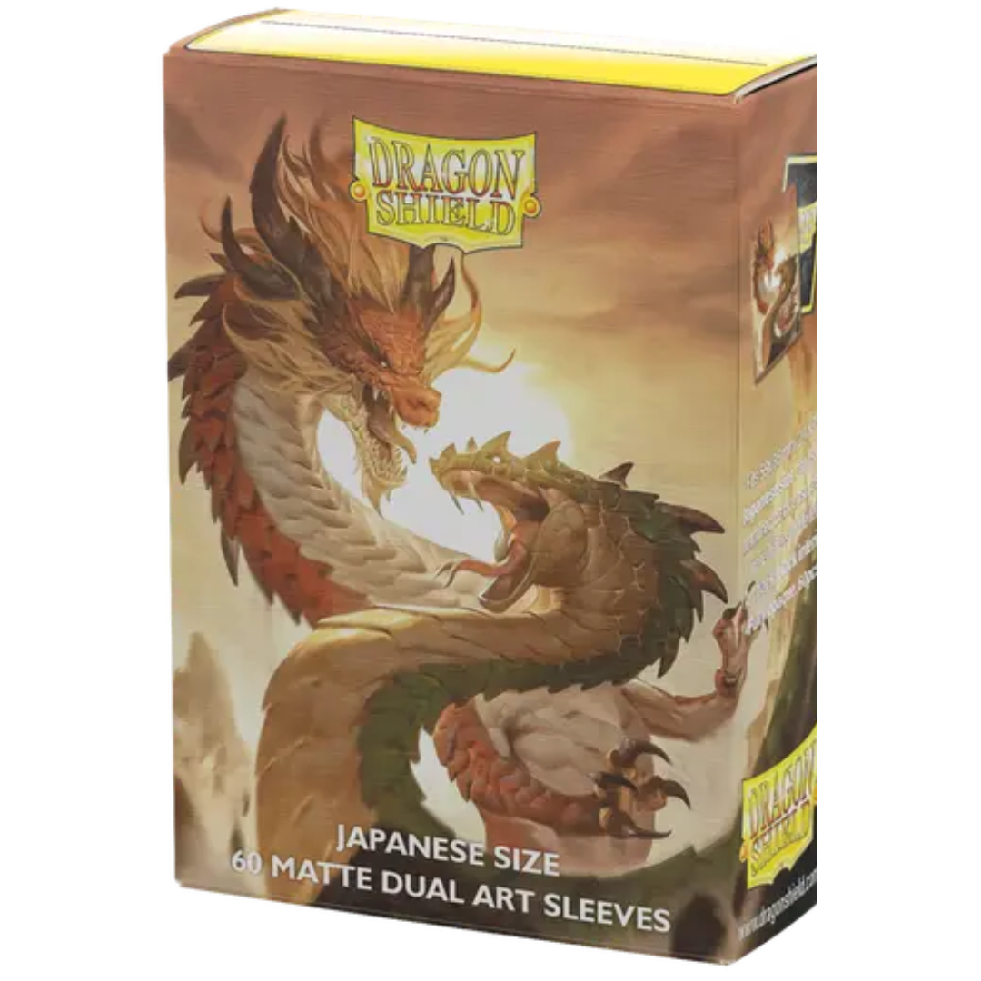 Dragon Shield - Sleeves - Matte Dual Wood Snake Japanese (60)