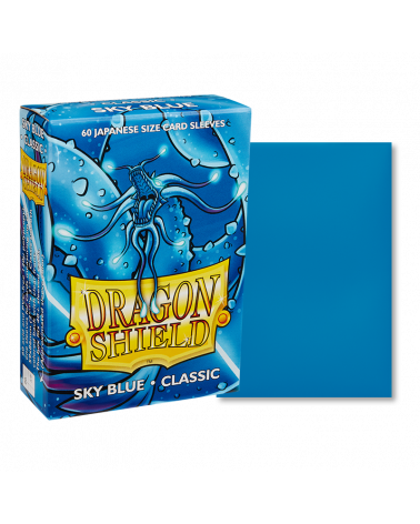Dragon Shield - Sleeves -  Classic Sky Blue Japanese (60)