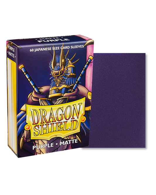 Dragon Shield - Sleeves -  Matte Purple Japanese (60)