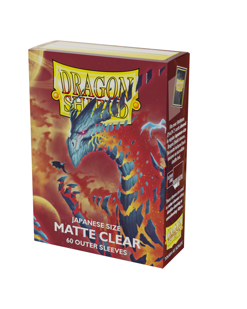 Dragon Shield - Sleeves - Japanese - Outer Matte Clear (60)